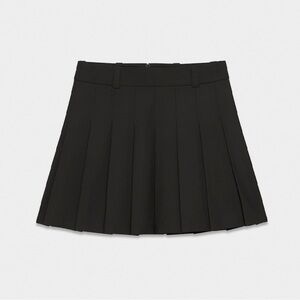 Aritzia Black Pleated Skirt